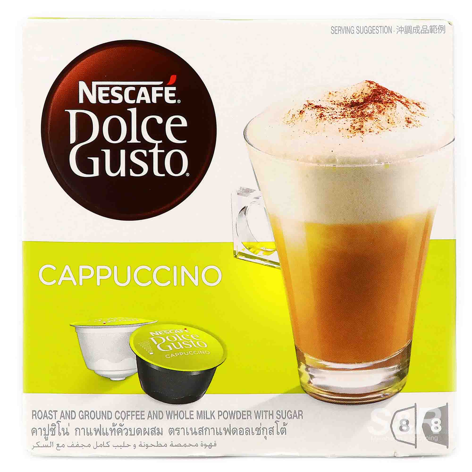 Nescafe Dolce Gusto Cappuccino 8 tubs Nescafe Dolce Gusto Cappuccino 8 tubs